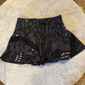 Free People Movement black tennis skirt VGUC